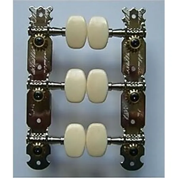 GM22N Klasik Gitar Kulağı Klasik 3 3 2 Ad. Set Akort Burgusu - Çok Renkli