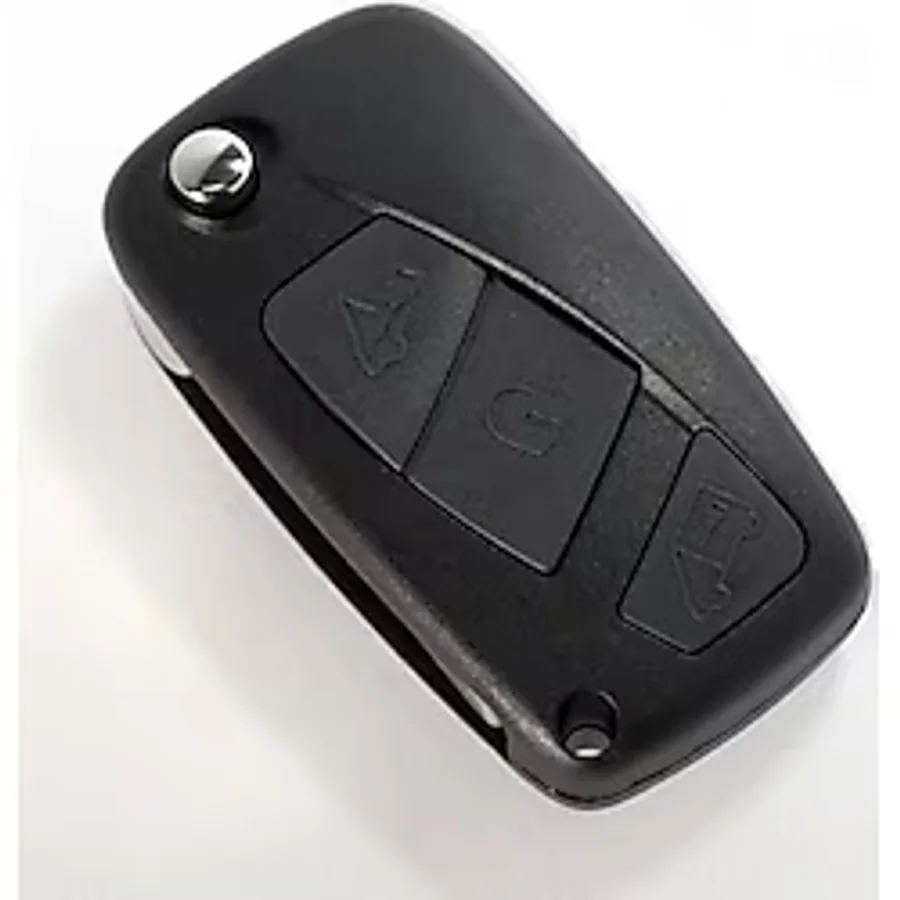 GMA KEYS Fiat Fiorino Punto Linea Ducato Kumanda Kabı 3 Tuşlu Kumanda Anahtar Kabı