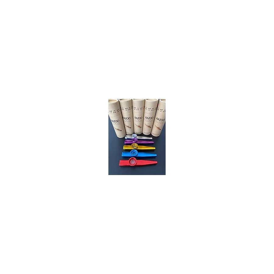 GMC MUSIC STORE Gmc Rengarenk Metal Kazoo Kutulu