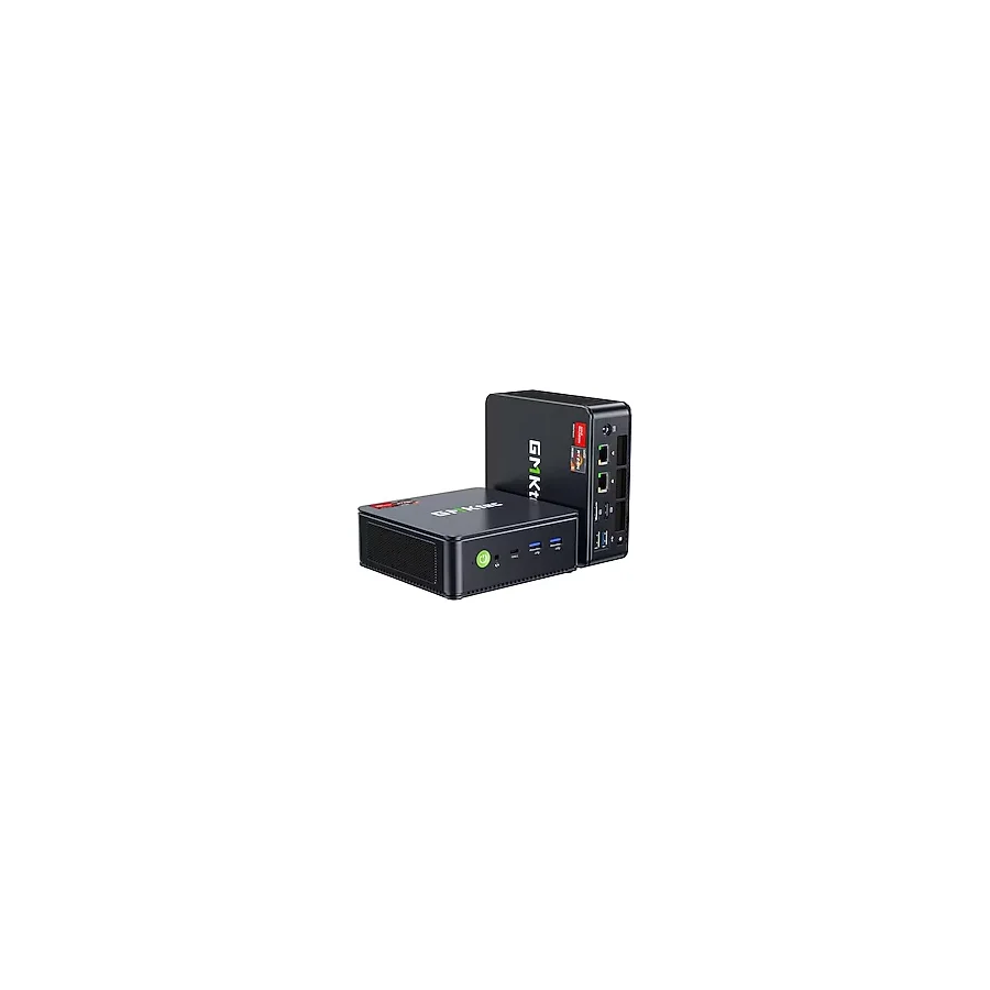 GMKtec M6 Ultra Oyun Mini PC Ryzen 7640HS (Yükseltilmiş 6600H/ 6800U), 32GB RAM DDR5 1TB SSD Çift NIC LAN 2.5GbE Masaüstü Bilgisayarlar Ofis Ev, Üçlü 4K Ekran, WiFi 6, USB4, BT 5.2, DP, HDMI 2.0