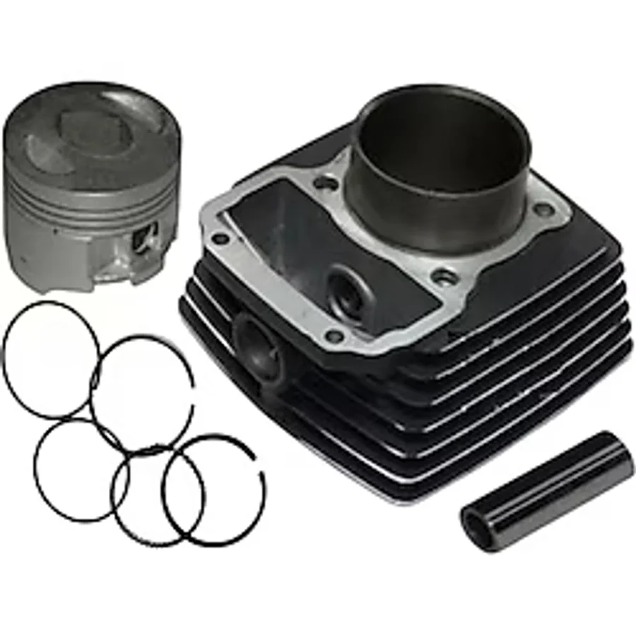 GMS CG Silindir Piston Seti 200 CC 65.5 MM 13 Perno 69 Boy Siyah