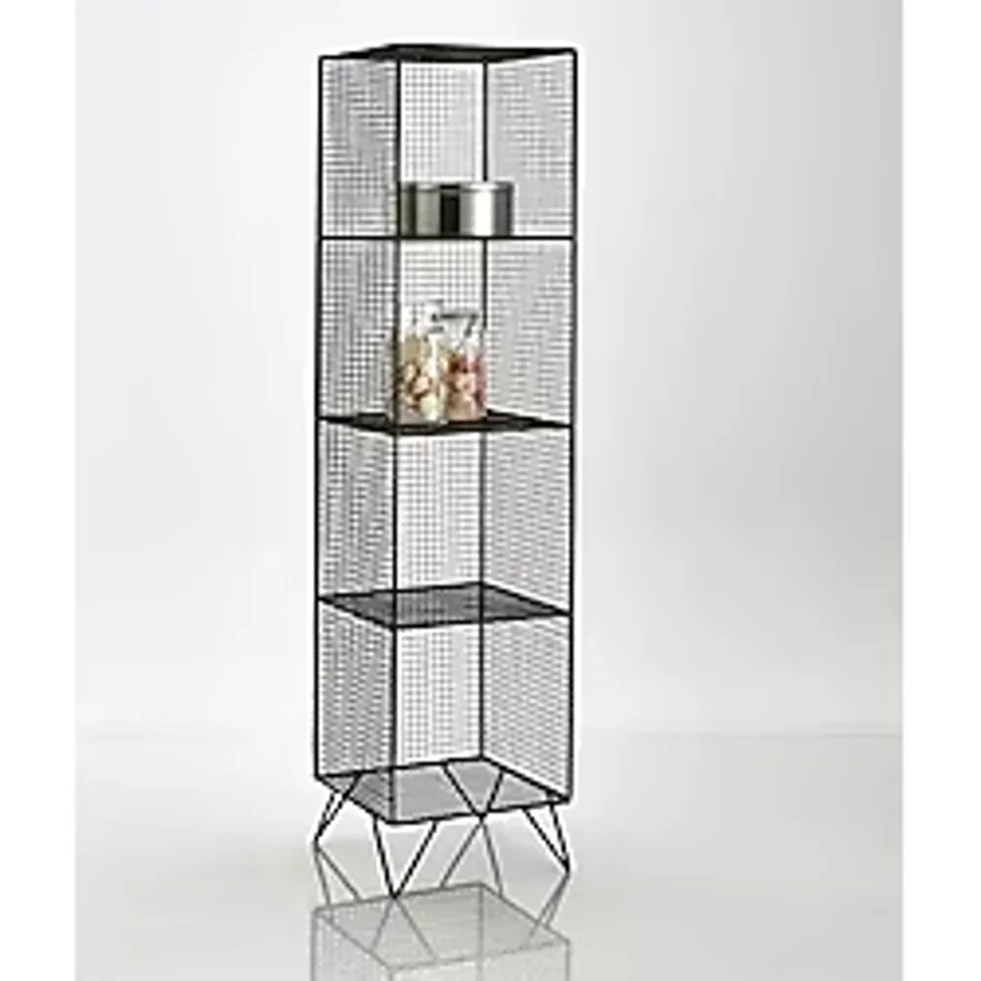 Go Dekor Metal Kafes Dekoratif Tel Vitrin Konsol Modeli
