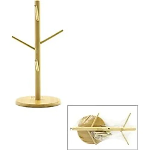 Go İthalat MİX ALTLIK =YUVARLAK - KARE BARDAK - FİNCAN ASACAK BAMBU - AHŞAP 35CM (5264)