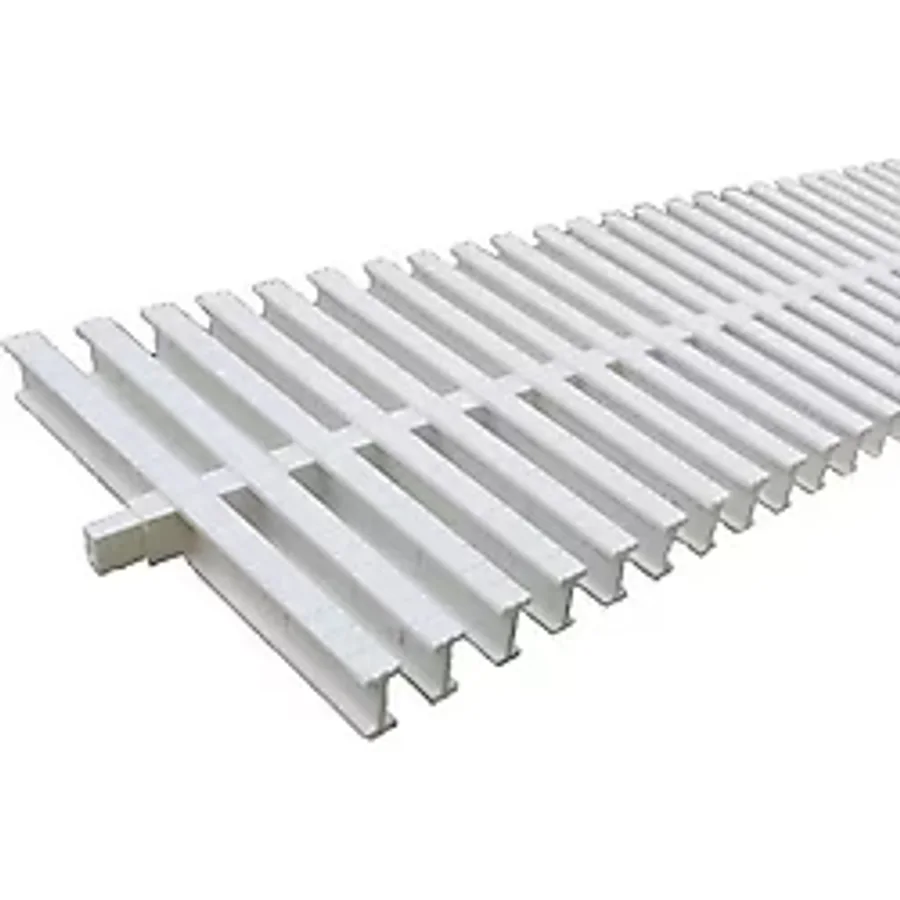Gogıl Tek Geçmeli Havuz Kenar Mazgal Savak Izgarası 20 cm (10 Metre)
