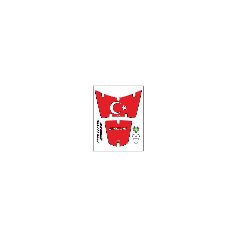 GoGo Honda Pcx 2014 - 2017 Uyumlu Tank Pad 022
