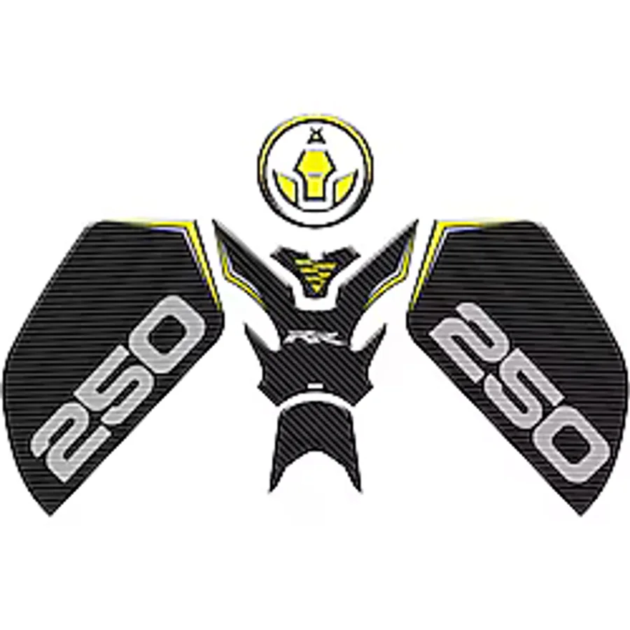 gogo premium VOGE 250RR 2024-2026 TANK PAD SET 002