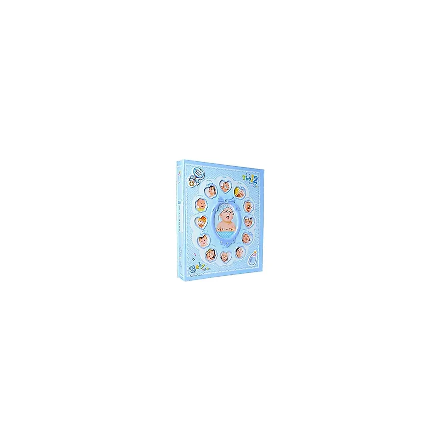 Gökkuşağı 10x15 cm 240'lık Bebek Fotoğraf Albümü Mavi