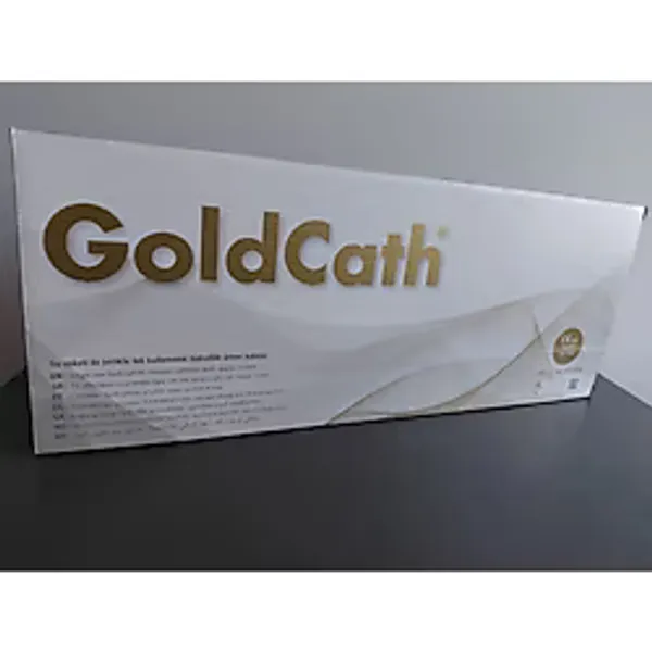 Gold Cath Hidrofilik Üriner Katater Su Soketi Ile Tak Sonda Yetişkin 16FR 40 cm 30'lu