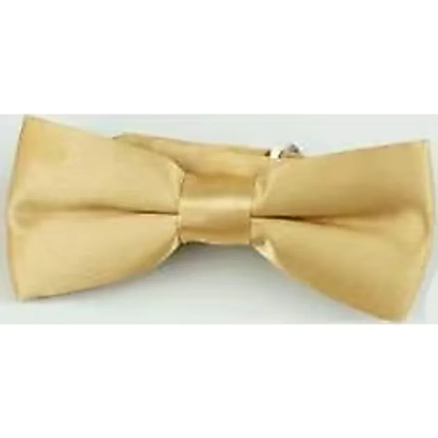 Gold Çocuk Boy Düz Renk Saten Papyon - CP-51