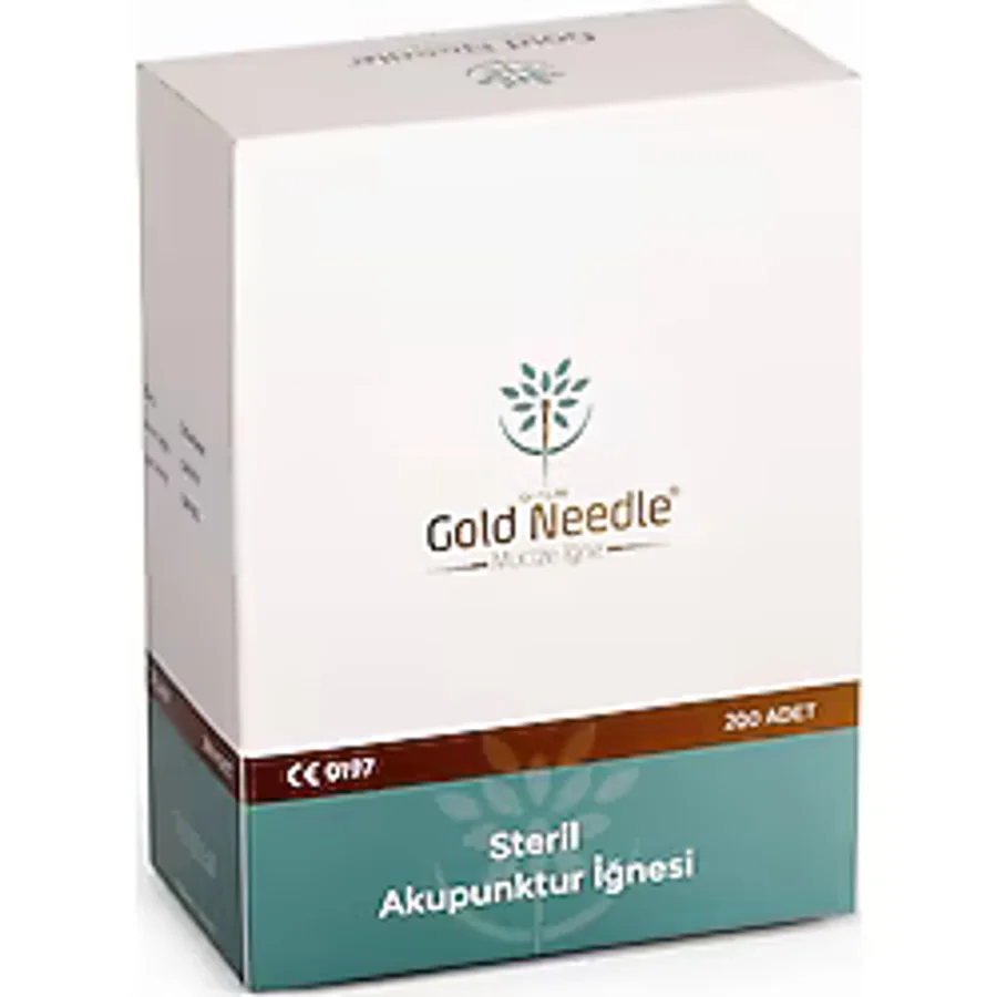 Gold Needle Steril Akupunktur Iğnesi 0,25 x 25 - 200 Adet
