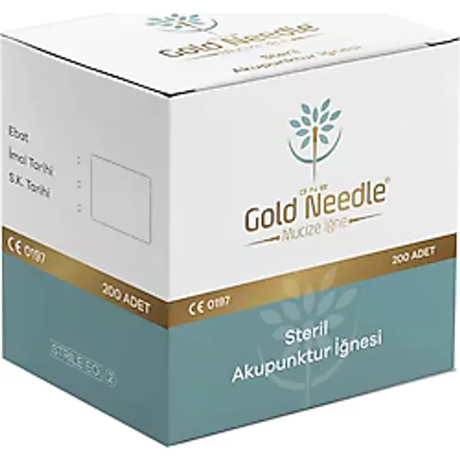 Gold Needle Steril Akupunktur İğnesi 0.30x50mm 200 ADET