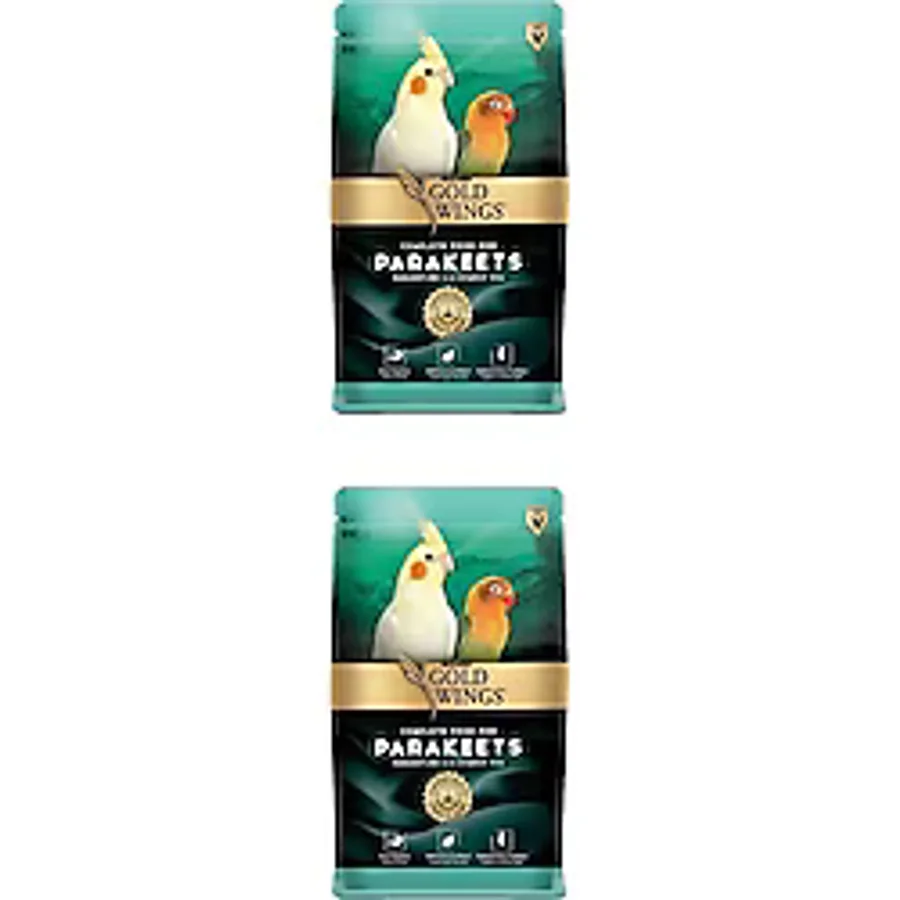 Gold Wings Premium 1 kg 2'li Paraket Yemi