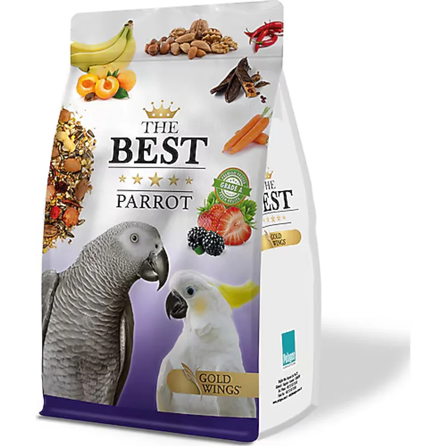 Gold Wings The Best Meyveli ve Kuruyemişli 1.25 kg Papağan Yemi