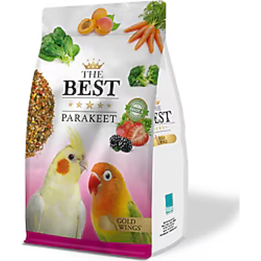 Gold Wings The Best Meyveli ve Sebzeli 1.25 kg Paraket Yemi