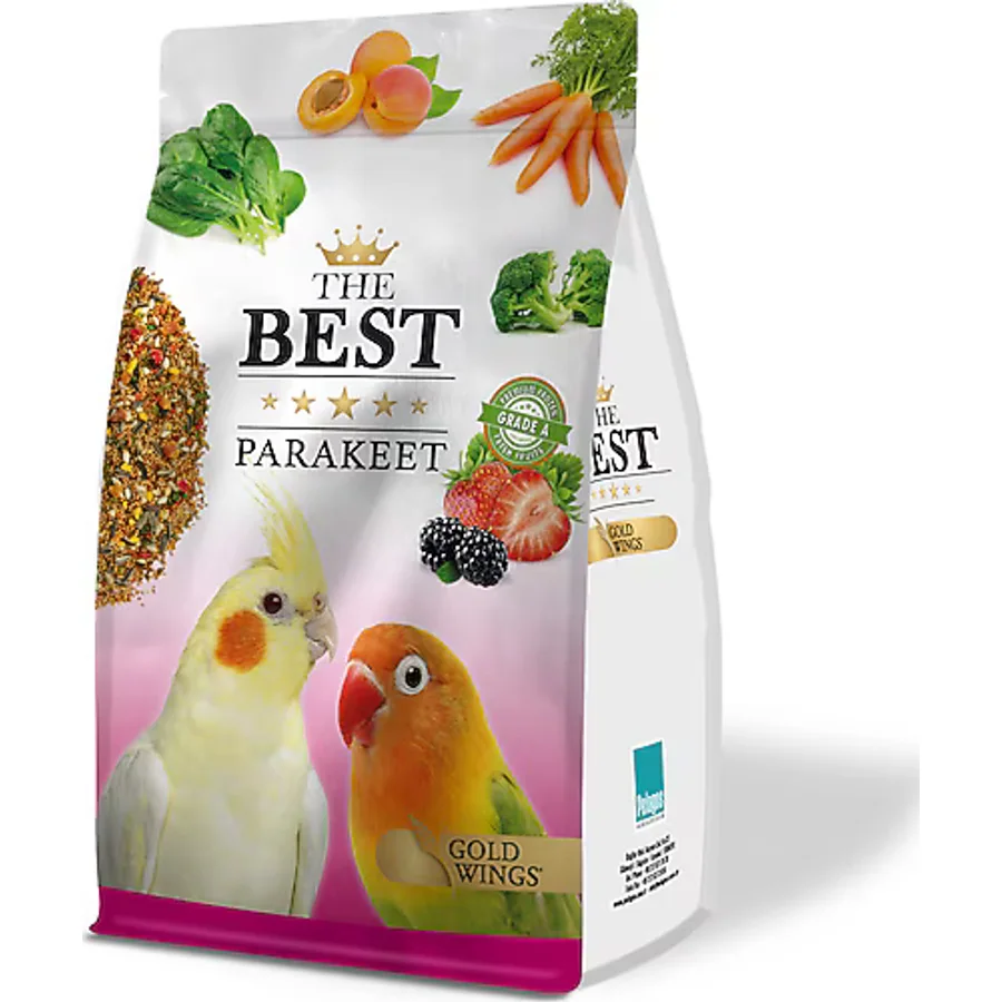 Gold Wings The Best Meyveli ve Sebzeli 1.25 kg Paraket Yemi