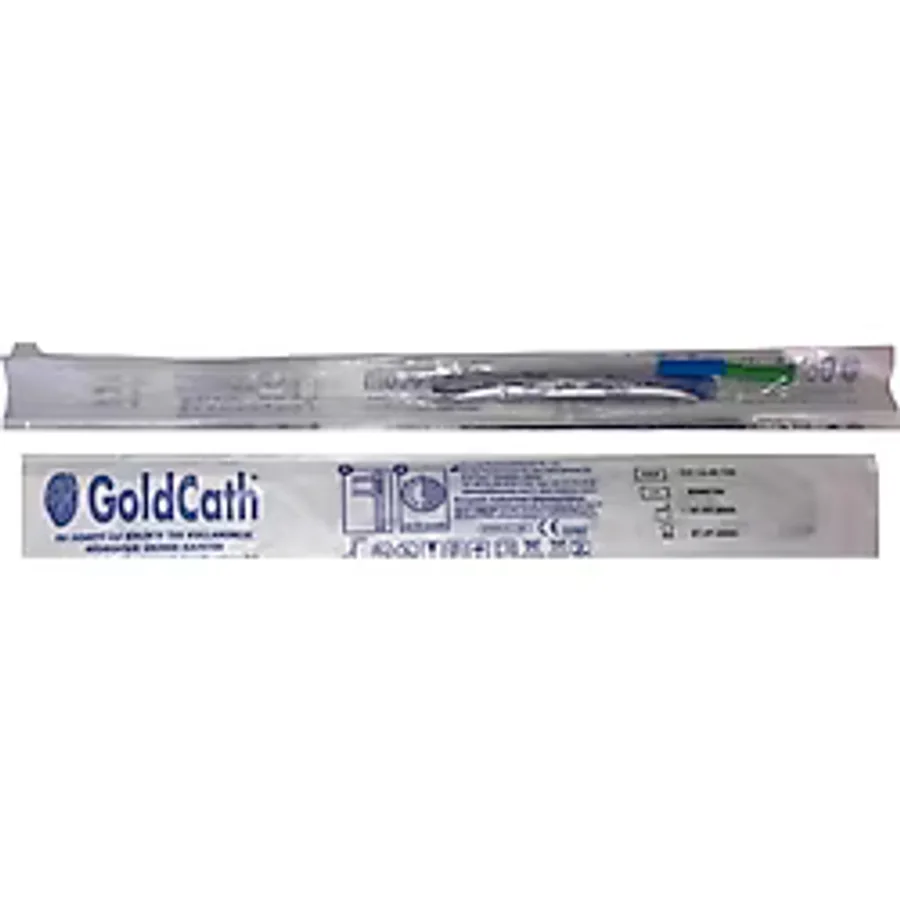 Goldcath - Hidrofilik Üriner Katater Su Soketi İle Tak Sonda Yetişkin 14fr 40 Cm