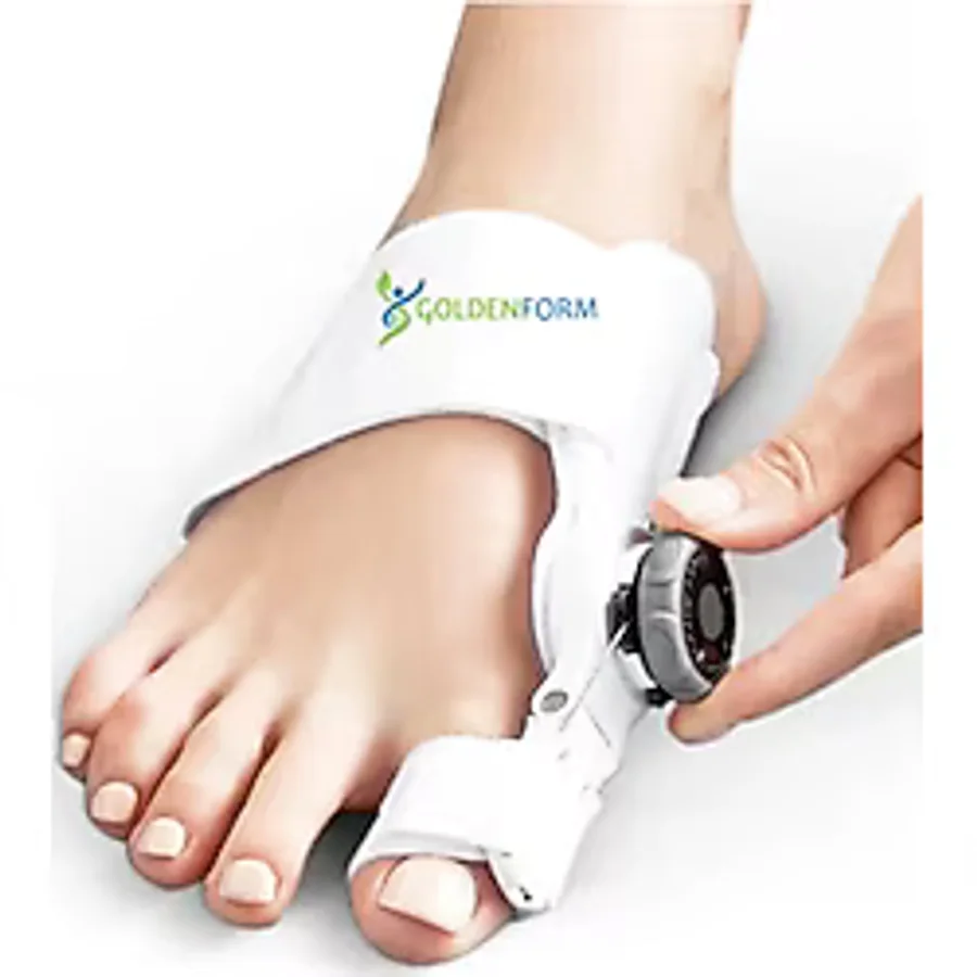 goldenform Açı Ayarlı Halluks Valgus Ateli - Ayak Baş Parmak Kemik Düzeltici Bünyon