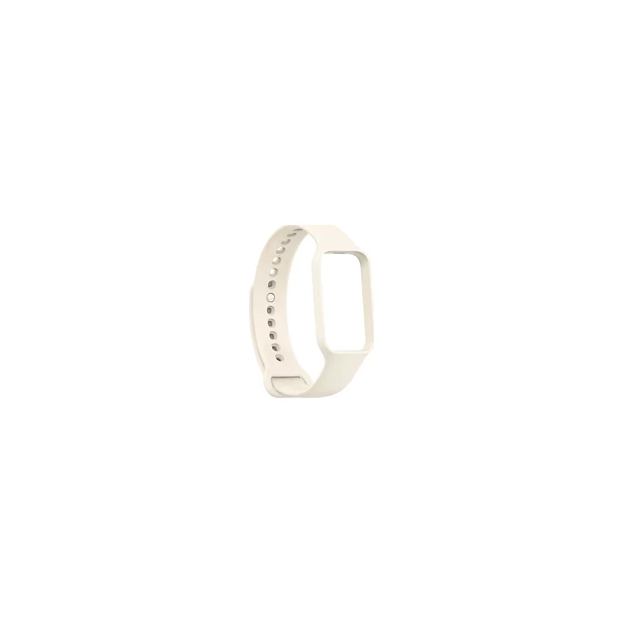 Goldie Case Redmi Smart Band 2 / Amazfit Band 7 / Mi Band 8 Active Uyumlu Silikon Düz Renk Akıllı Saat Kordonu