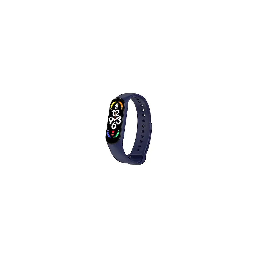 Goldie Case Xiaomi Mi Band 8/9/10 Uyumlu Akıllı Saat Kordonu Silikon Kayış Bileklik