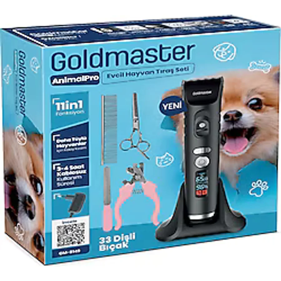 Goldmaster AnimalPro GM-8149 Evcil Hayvan Tıraş Makinesi