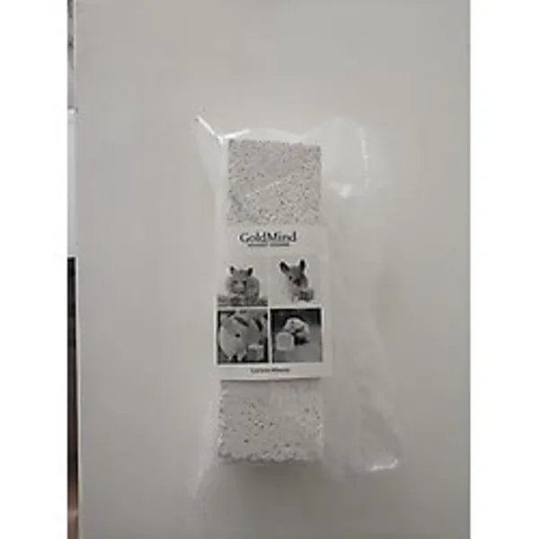 Goldmind Kemirgen Taşı Kemirme Taşı, Diş Törpüsü, Kalsiyum Mineralli Yalama Taşı. (3 Lü P - Siyah - Plastik