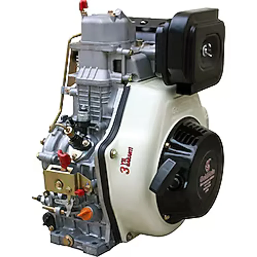 GoldMoto GM186FAE-G3 Dizel Motor 10 Hp Marşlı Krank Mili Konik Orta