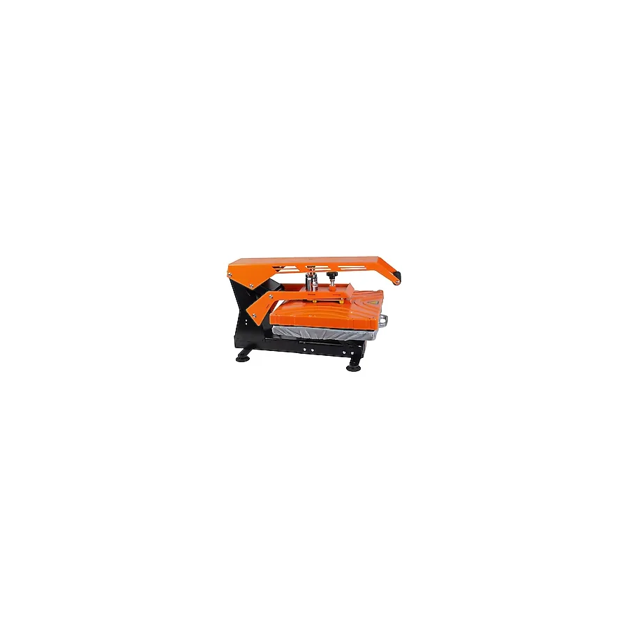 Goldpix Otomatik Isı Transfer Baskı Makinesi 38X38CM - Turuncu