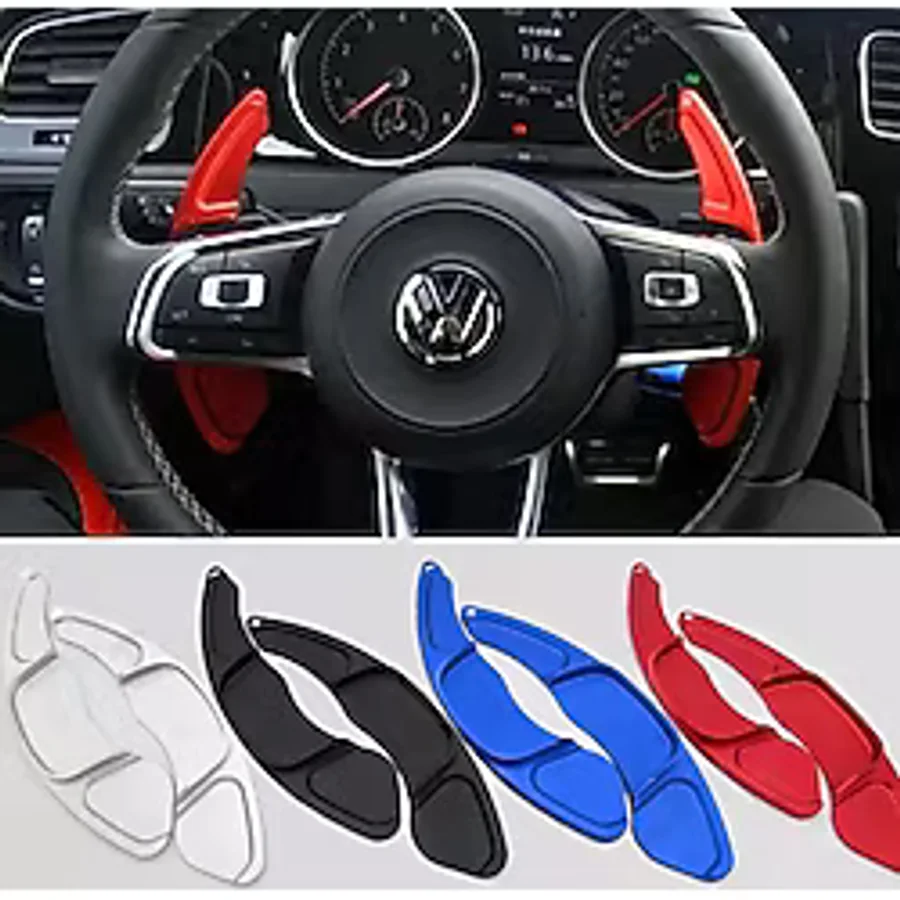 Golf 7 R Direksiyon F1 Kulakçık Paddle Shifter Vites-Kırmızı