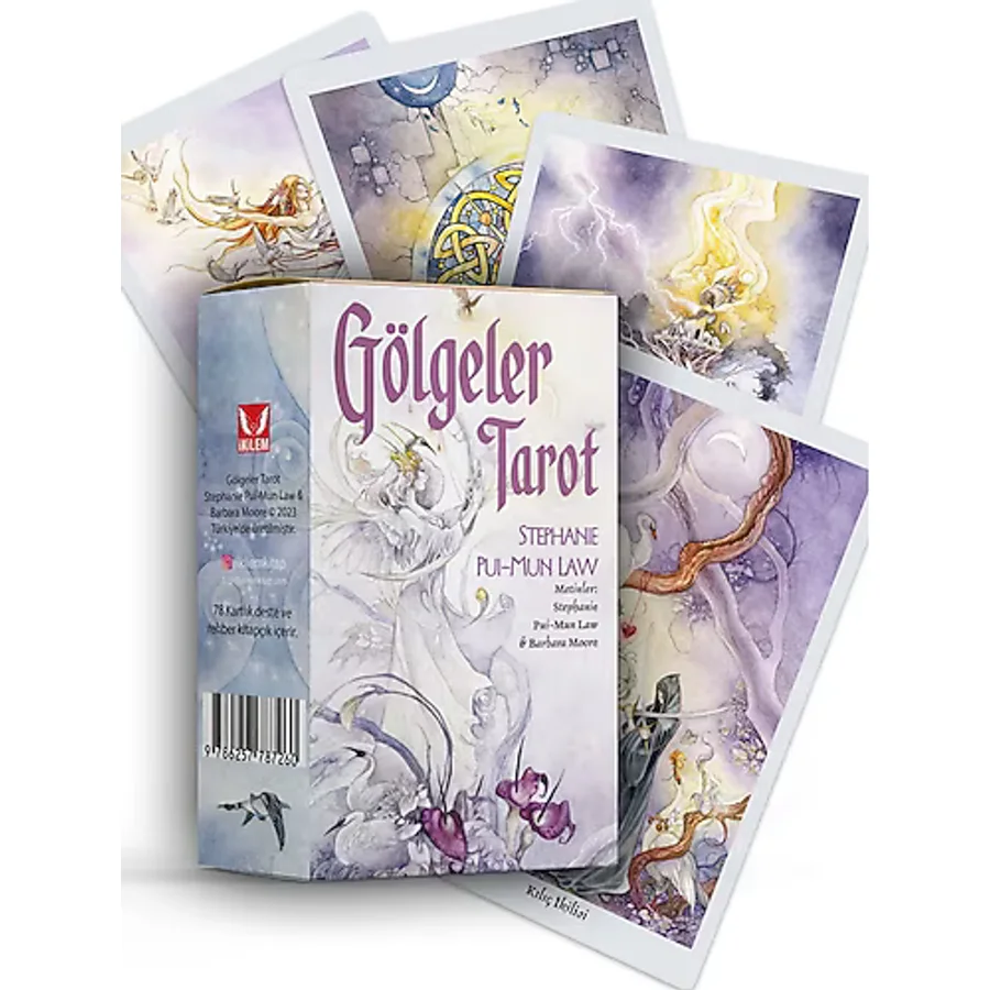 Gölgeler Tarot Destesi - 78 Kart Ve Rehber Kitap Kutulu Set