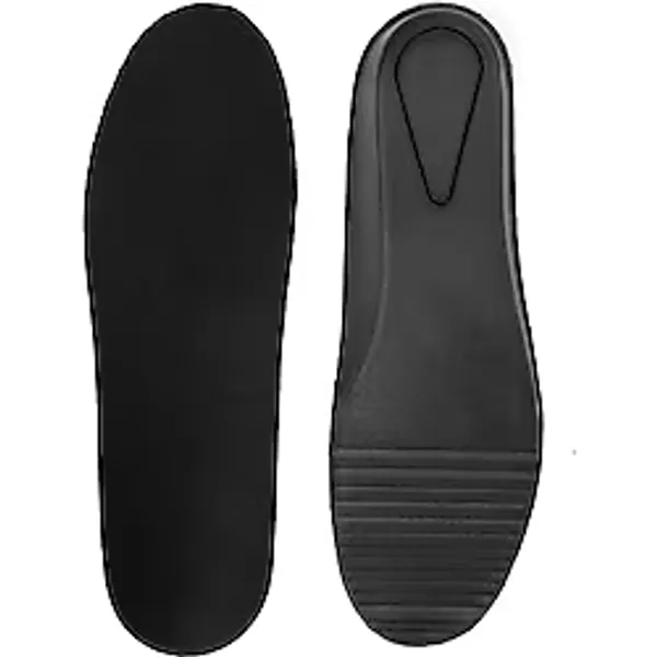 GoLite 2.5 Cm Boy Uzatıcı Tabanlık, Gizli Topuk Yükseltici Ayakkabı Tabanlığı MZ15 (41-42, Siyah)