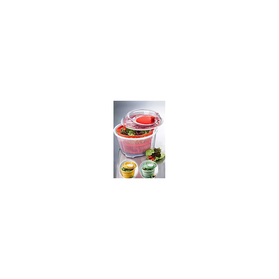 Gondol Plastik Salata ve Sebze Kurutucu - Kırmızı
