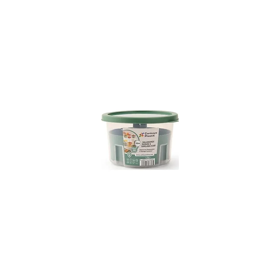 Gondol Salamurex Turşu ve Zeytin Kabı - Asorti - 650 ml