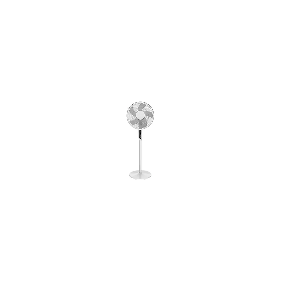 GOOD HOME GoodHome 40 cm Ayaklı Vantilatör, 3 Hız Kademeli, 7 Saat Zamanlayıcılı, Uzaktan Kumandalı, Beyaz