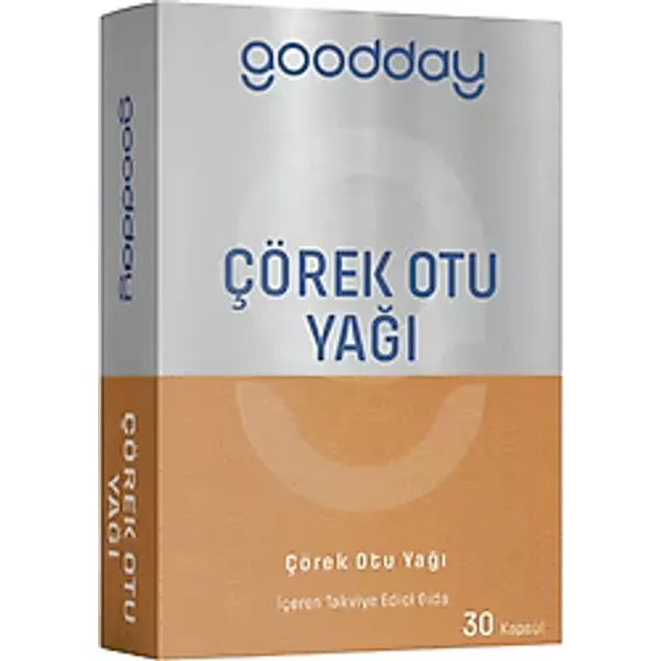 Goodday Çörek Otu Yağı 30 Likit Kapsül