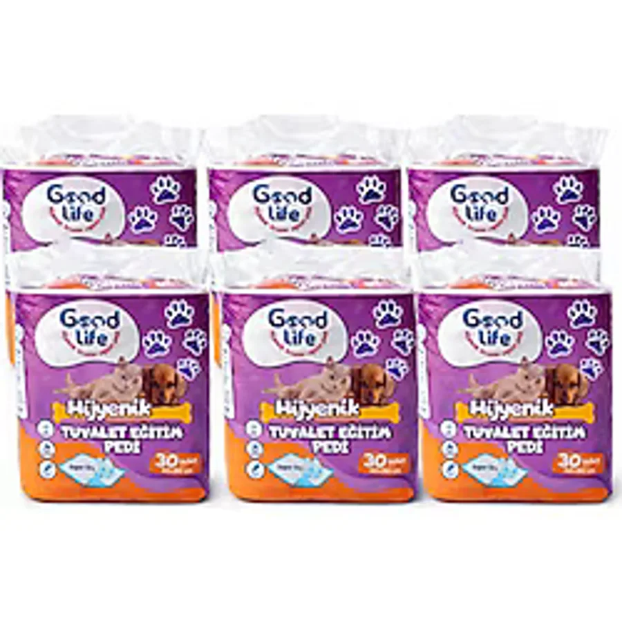 Goodlife Büyük Boy Köpek Çiş Pedi 60X90 cm 30X6'LI Paket
