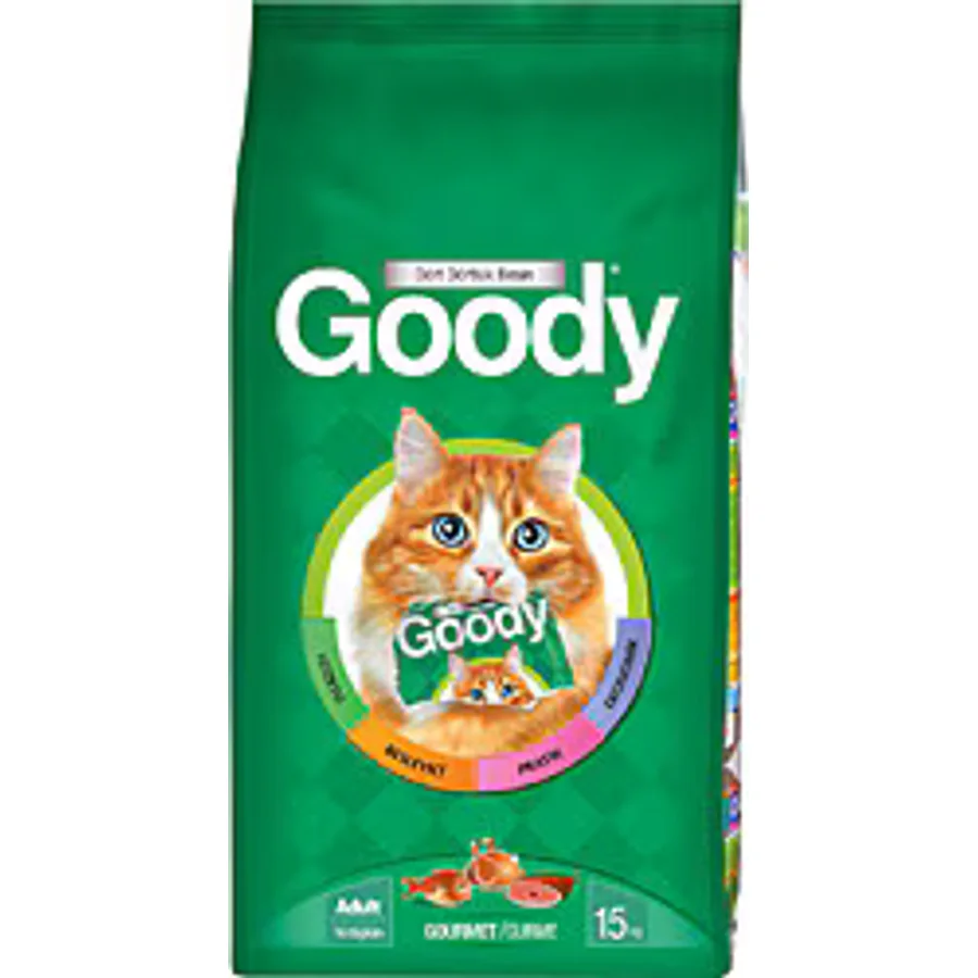 Goody Gurme Renkli 15 kg Yetişkin Kuru Kedi Maması