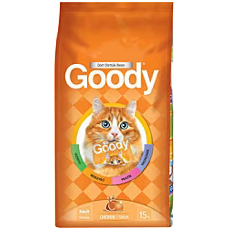 Goody Tavuklu 15 kg Yetişkin Kedi Maması