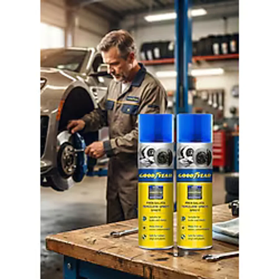 Goodyear 2'Li Set Fren Balata Temizleme Spreyi