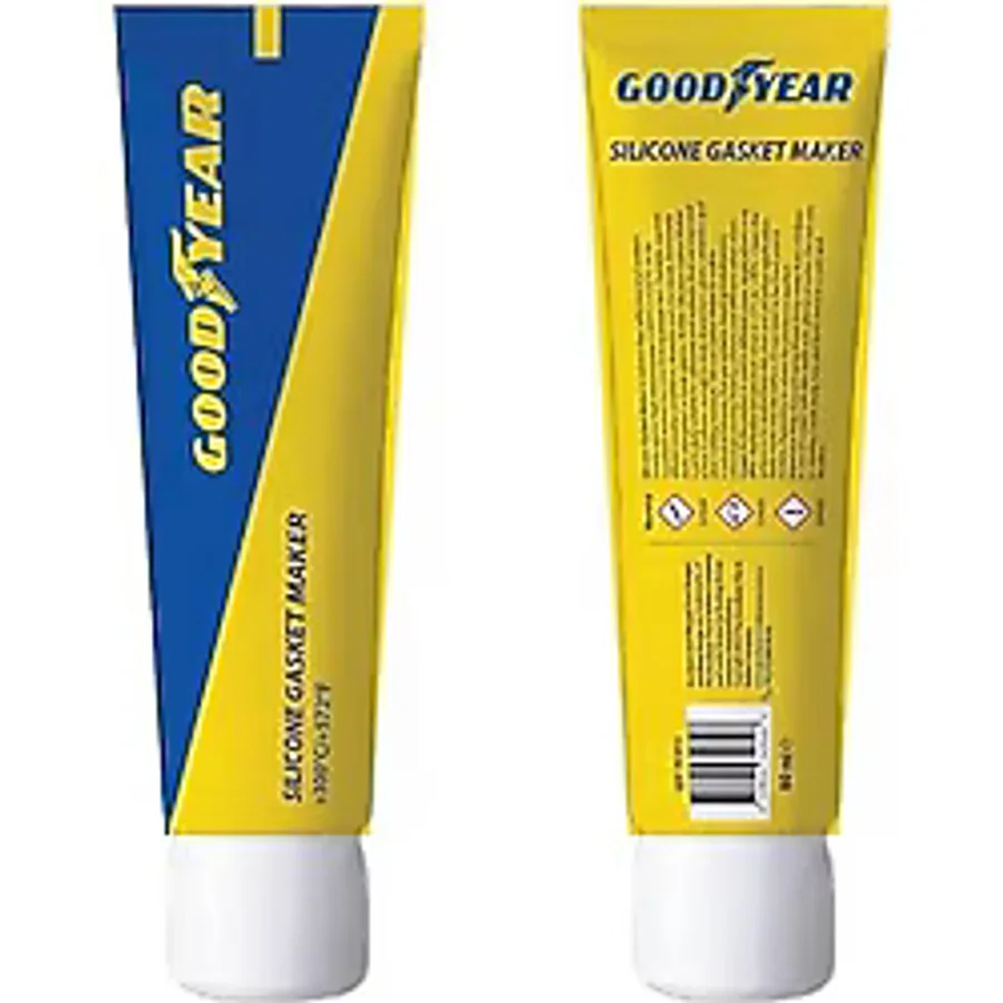 Goodyear 300° Isıya Dayanıklı Siyah Sıvı Conta Tüp Silikon 80 ML