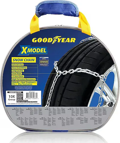 Goodyear Kar Zinciri Takmatik Ekstra Mukavemetli 10x3,20 mm