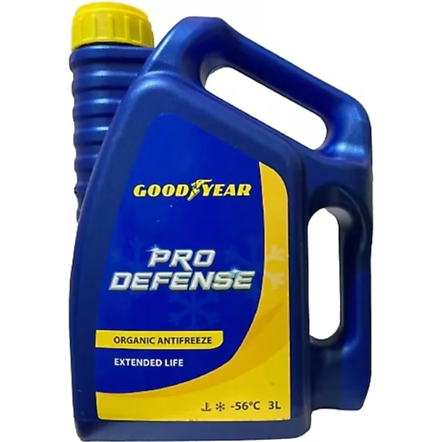 Goodyear Pro Defense -56 Derece 3 lt Organik Kırmızı Antifriz