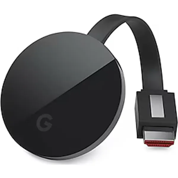 Google Chromecast Ultra 4K Kablosuz Görüntü Aktarıcı