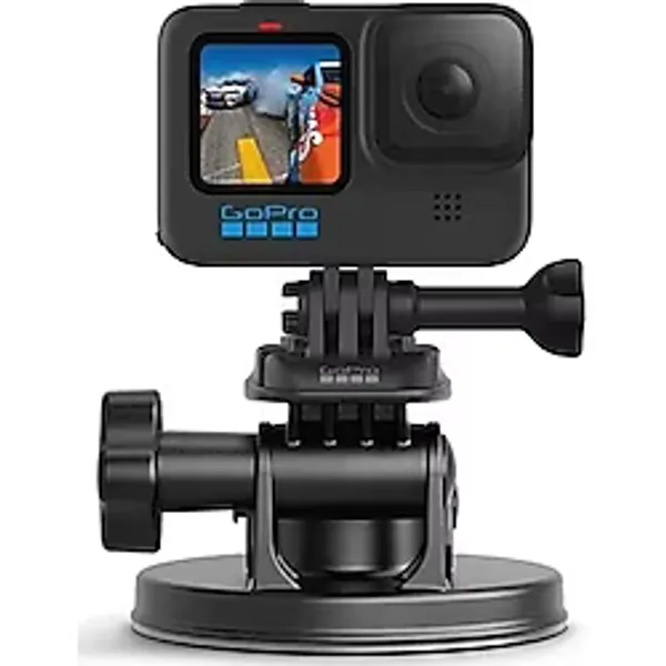 GoPro Aucm-302, Aksiyon Kamera Aksesuarı, Suction Cup Vakumlu Bağlantı Parçası, Siyah