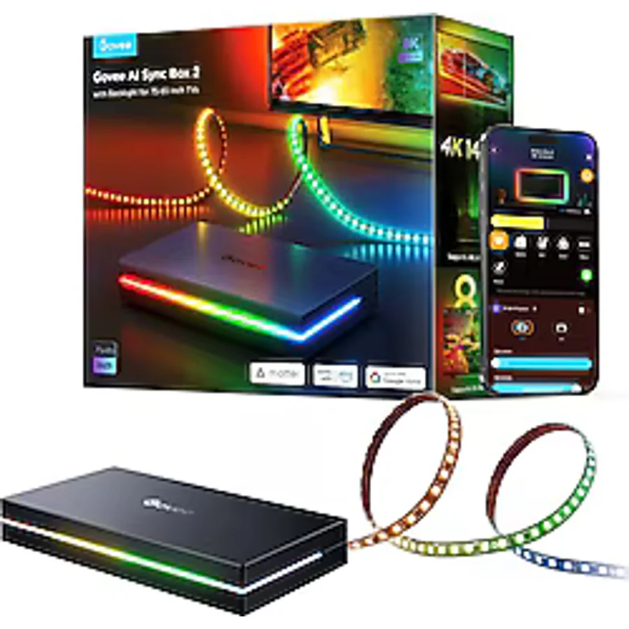 Govee AI Sync Box Kit 2 27-34" Monitör Arkası Aydınlatma