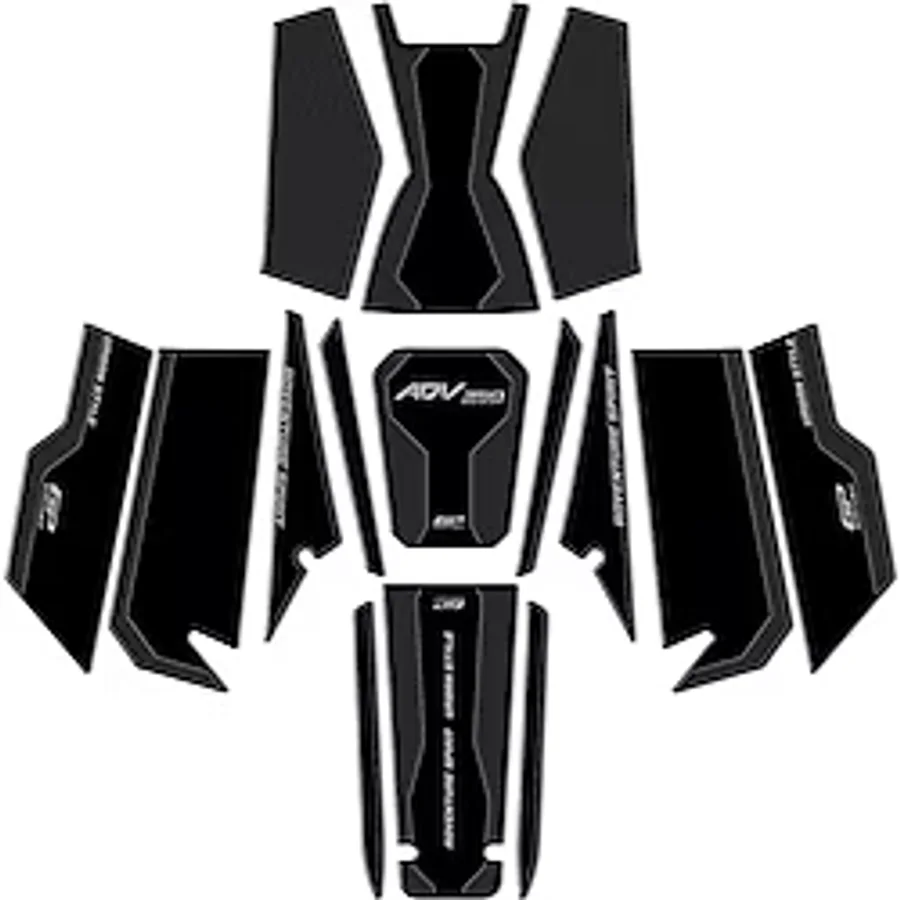 GP KOMPOZİT Gp Kompozit Honda Adv 350 2023-2025 Uyumlu Full Pad Seti Karbon