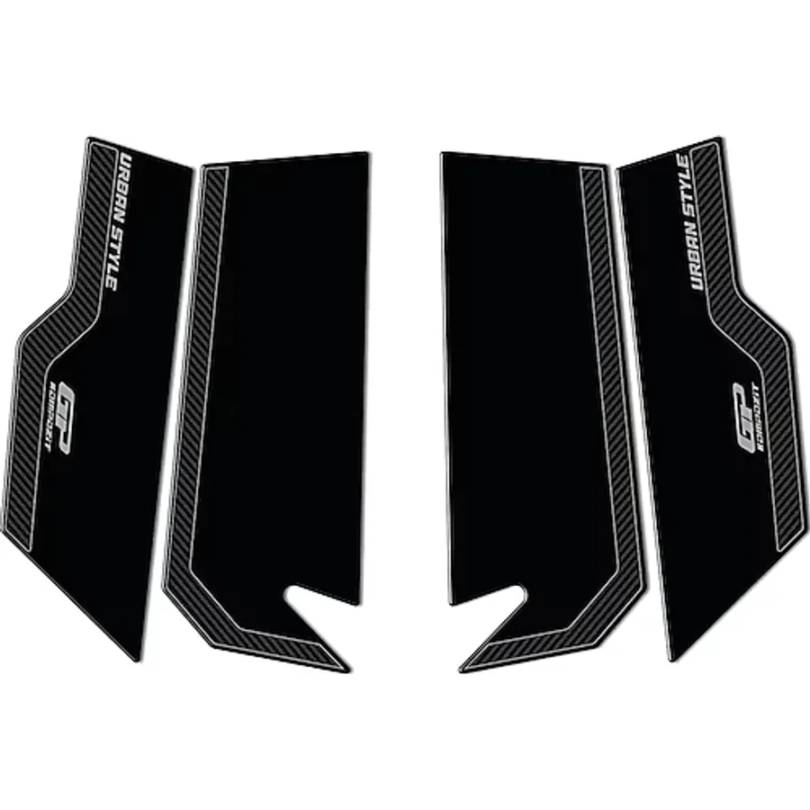 GP KOMPOZİT Gp Kompozit Honda Adv 350 2023-2025 Uyumlu Yan Pad Karbon