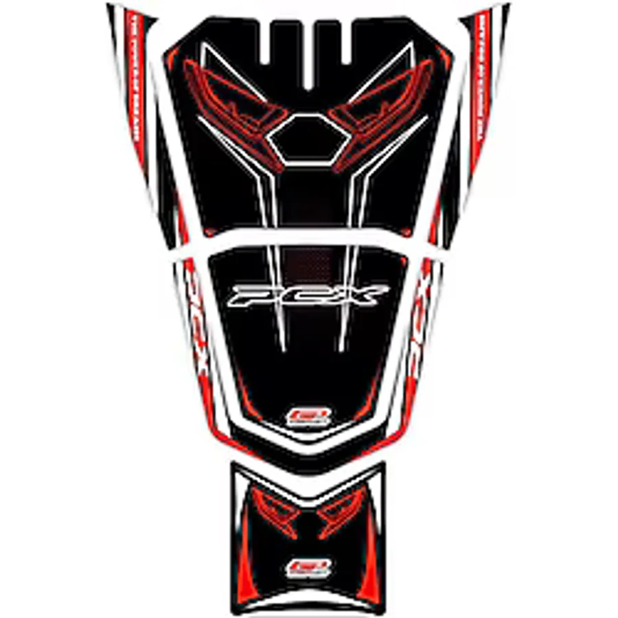 GP Kompozit Honda PCX 125 2021-2024 Uyumlu Tank Pad Kırmızı