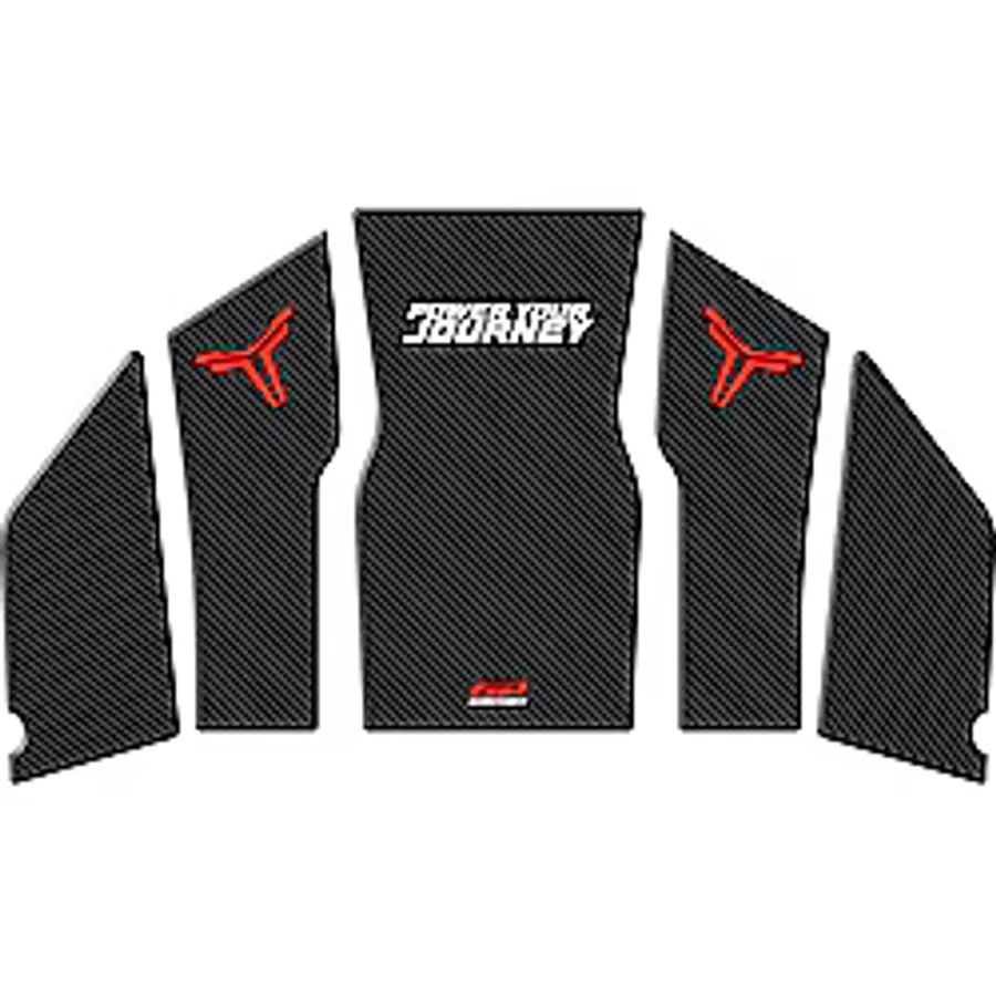 Gp Kompozit Tvs Ntorq 125 2024 Uyumlu Tank Pad Karbon