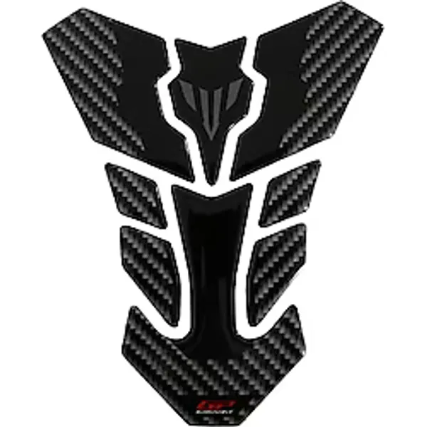 GP Kompozit Yamaha MT-25 2015-2024 Uyumlu Tank Pad Siyah-Karbon