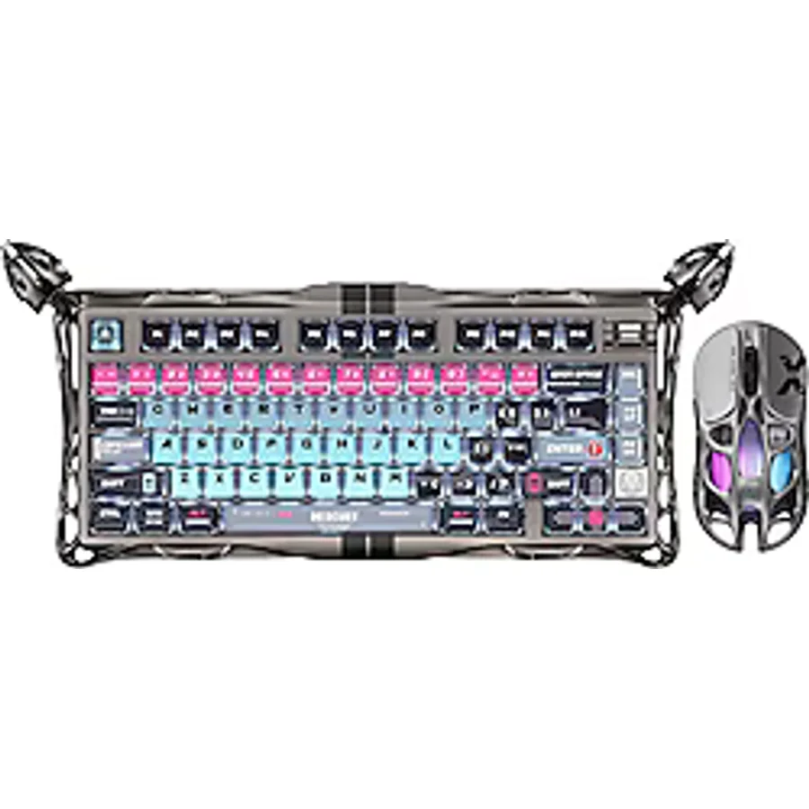 GravaStar Mercury V75 Pro Kablolu Oyuncu Klavyesi + XPro Kablosuz Oyuncu Mouse